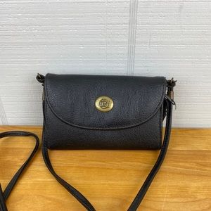 Maggie Lawrence Small Black Crossbody Bag Key Holder Card Slots